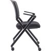 Lorell Plastic Arms/Back Nesting Chair, PK2 41847